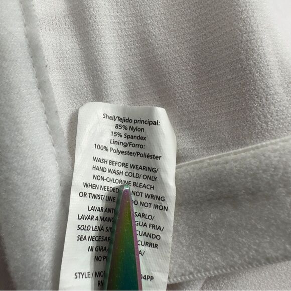 FRESHWATER PINK TIE DYE WIRELESS MOLDED CUP‎ TANKINI PLUS SIZE 2X - Picture 6 of 8